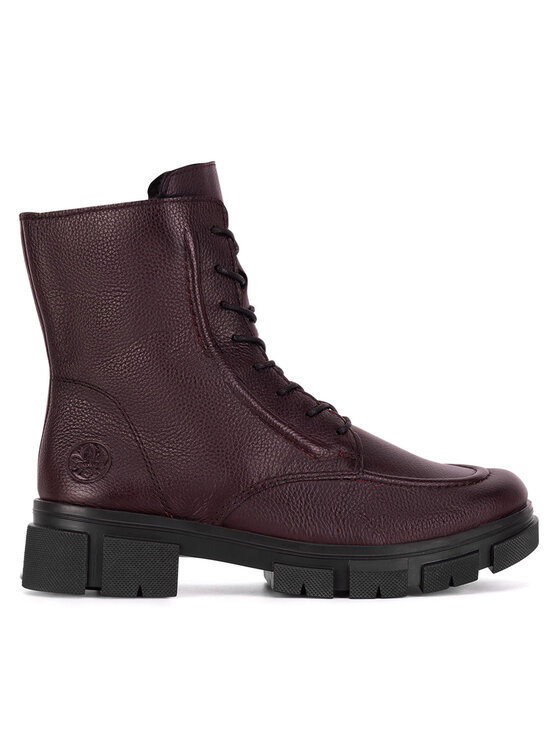Rieker Rieker Škornji Y7107-35 Bordo rdeča