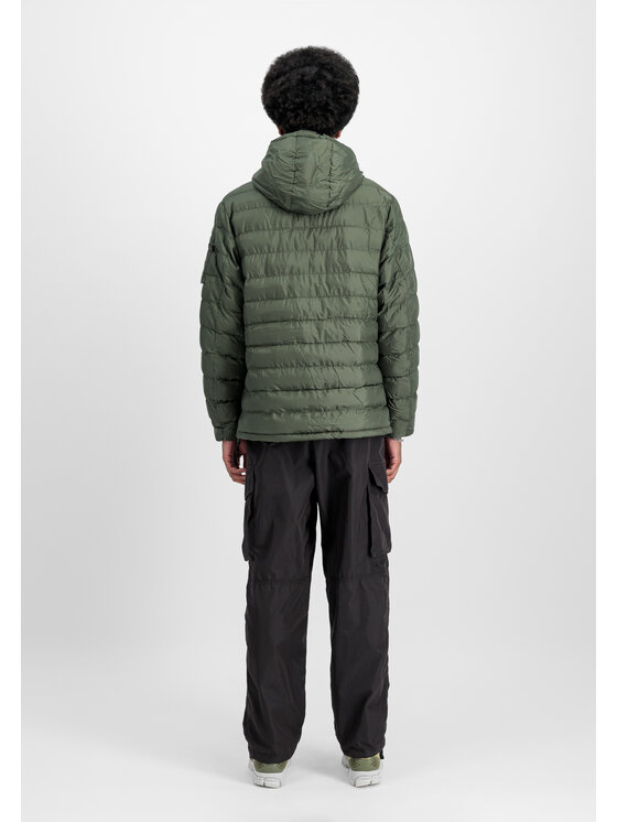 Alpha Industries Alpha Industries Kurtka anorak Puffer Anorak Zielony Regular Fit