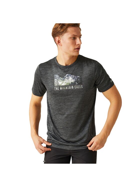 Regatta Regatta T-Shirt Fingal VIII Szary Short Fit