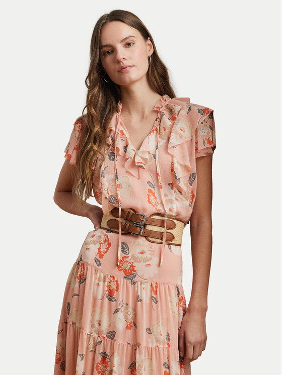 LAUREN RALPH LAUREN LAUREN RALPH LAUREN Μπλουζάκι 200963698001 Ροζ Relaxed Fit