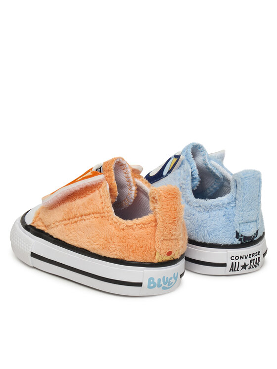 Converse Converse Plátěnky Converse x Bluey Chuck Taylor All Star Easy On A16465C Modrá