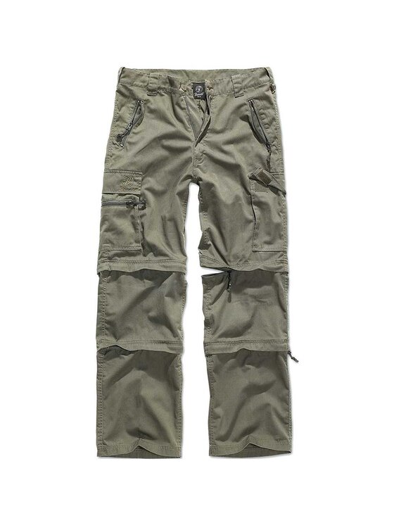 Brandit Brandit Spodnie outdoor 1011.1.L Zielony Regular Fit