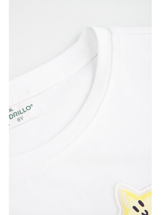 Coccodrillo Coccodrillo T-Shirt WC6143202SGK-001 Bílá Regular Fit