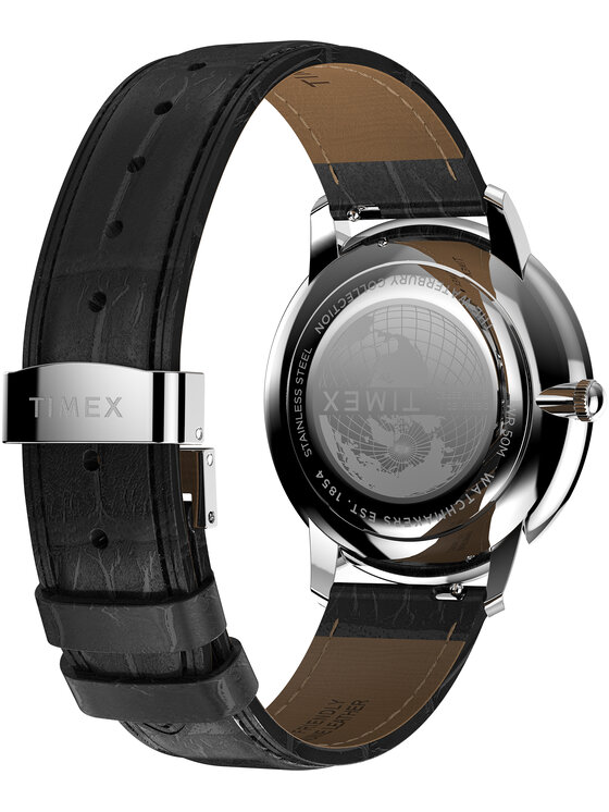 Timex Timex Zegarek TW2Y23100 Czarny