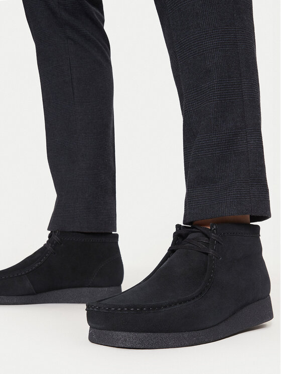 Clarks Clarks Gležnjače Wallabee Evo Bt 26172823 Crna