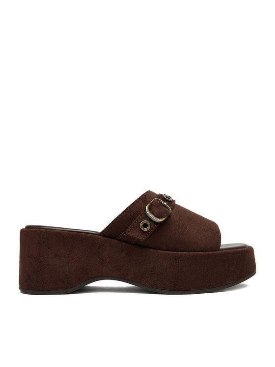 Guess Jeans Guess Jeans Šlepetės CEO-HY20091-1 Ruda