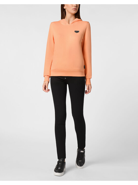 PHILIPP PLEIN PHILIPP PLEIN Bluza 9401 Pomarańczowy Regular Fit