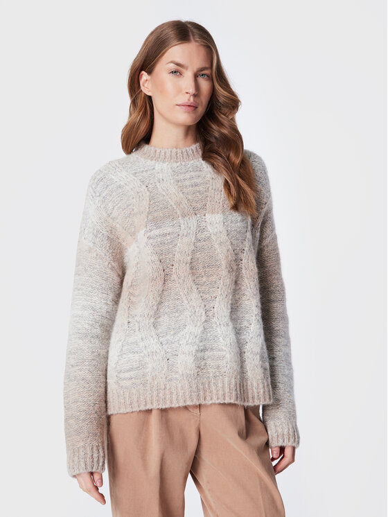 Maglione M99902F03 A9164 Écru Regular Fit