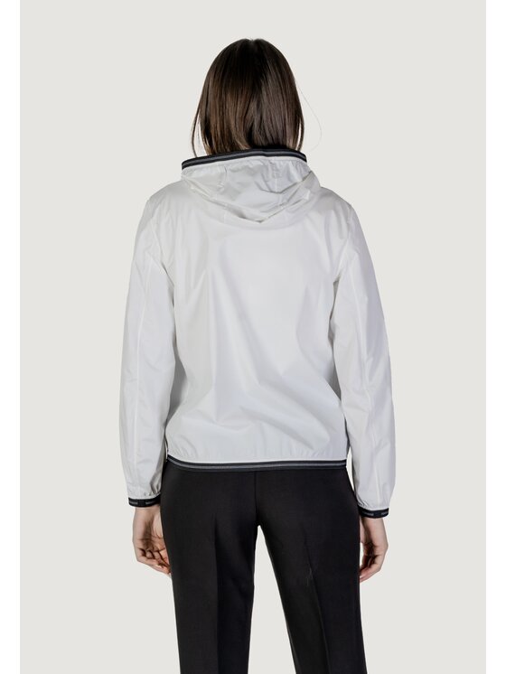 Blauer Blauer Giacca di pelle NAY Bianco Slim Fit
