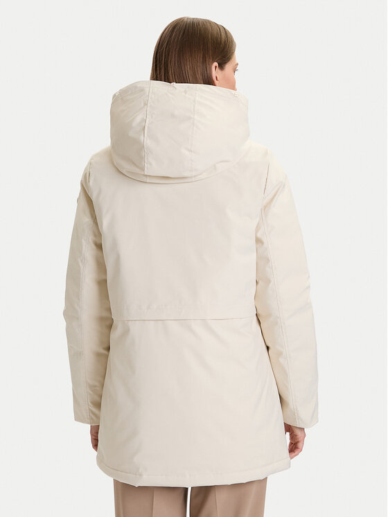 Rinascimento Rinascimento Kurtka zimowa CFC0122158003 Écru Regular Fit