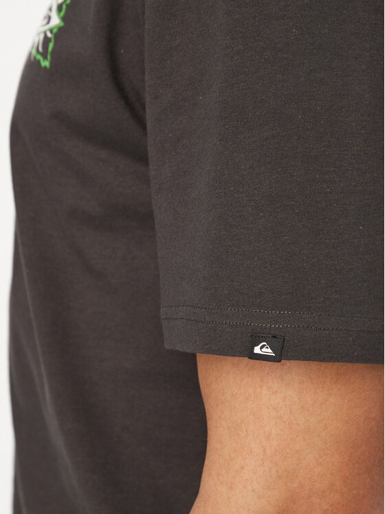 Quiksilver Quiksilver Marškinėliai EV Starfish Stamp EQYZT08284 Juoda Regular Fit