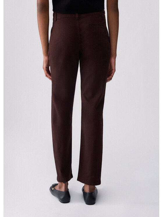 Liu Jo Liu Jo Pantaloni di tessuto WF6128T708A91106 Marrone Regular Fit
