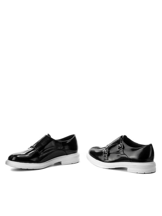 Gino Rossi Gino Rossi Oxford čevlji Mitsu DPH612-Z43-Y800-9900-0 Črna