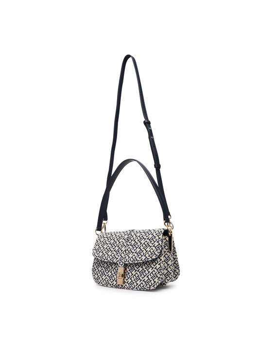 Tommy Hilfiger Tommy Hilfiger Torebka Th Heritage Conv Crossover Jacqu AW0AW19322 Granatowy