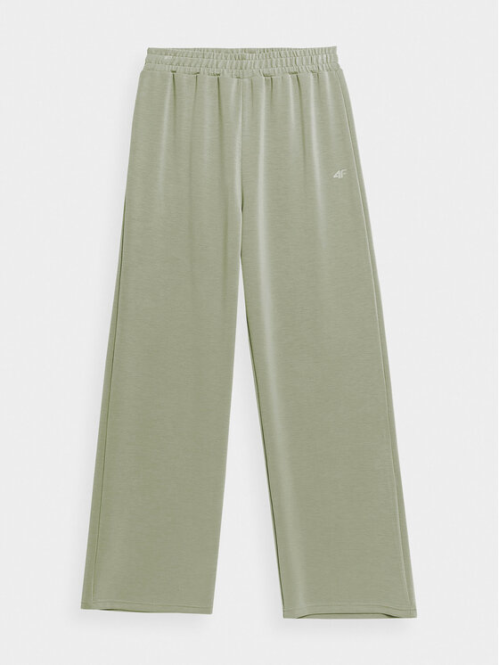 4F 4F Melegítő alsó 4FAW23TTROF459 Khaki Regular Fit
