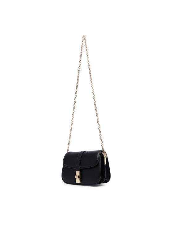 Tommy Hilfiger Tommy Hilfiger Borsetta Th Heritage Chain Crossover AW0AW19319 Nero