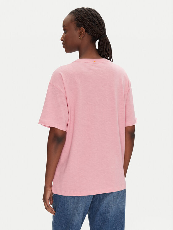 BOSS BOSS T-Shirt C_Eband_4 50540433 Růžová Relaxed Fit