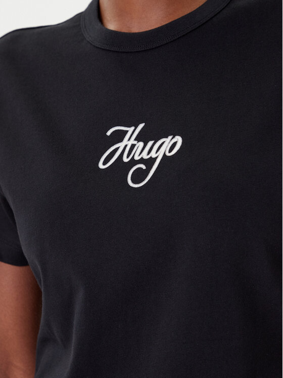 HUGO HUGO T-shirt Destrel_3 50550117 Crna Regular Fit