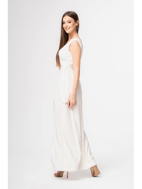 Aurora Aurora Večerní šaty Ślubna Robin Bílá Feminine Fit