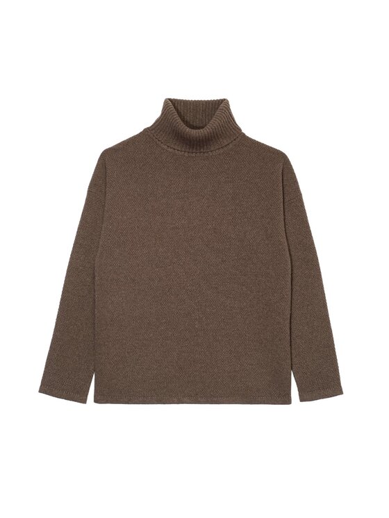 B SIDES B SIDES Golf MERINO Beżowy Regular Fit