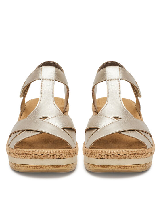 Rieker Rieker Sandalen V0919-90 Goldfarben