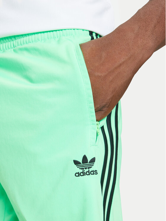 adidas adidas Αθλητικό σορτς adicolor Firebird JY1340 Πράσινο Regular Fit