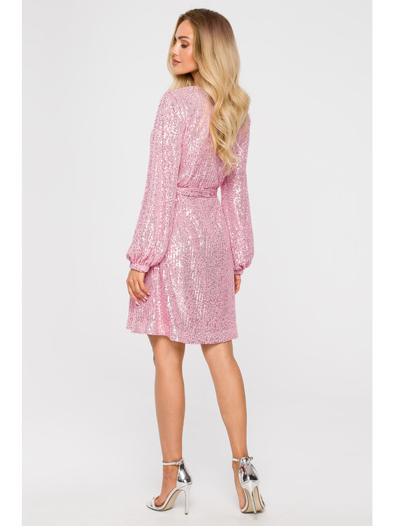 Made of Emotion Made of Emotion Abito da cocktail M715 Rosa Premium Fit