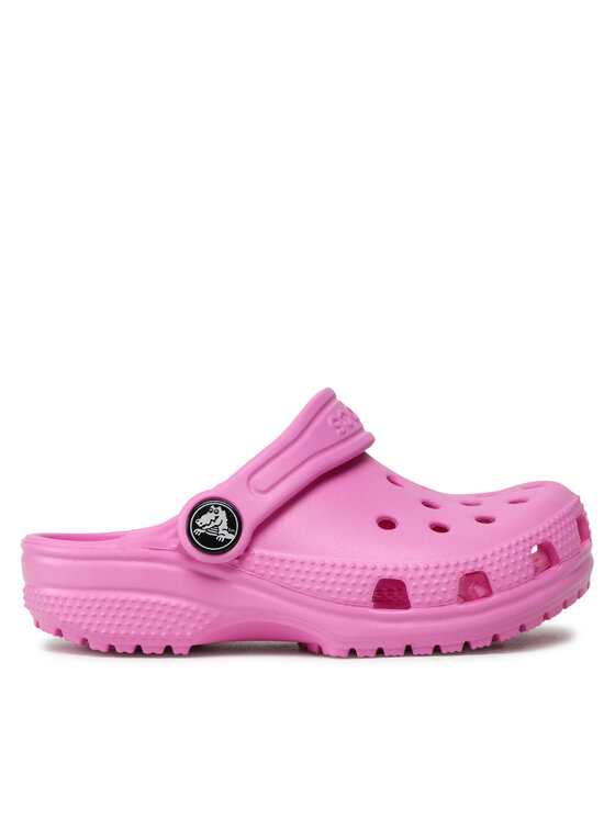 Șlapi Crocs Classic Clog T 206990 Taffy Pink