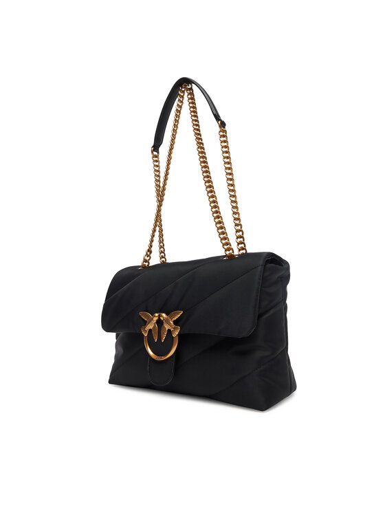 PINKO PINKO Ročna torba Love Puff Classic Cl PE 25 PLTT 100038 A05F Črna