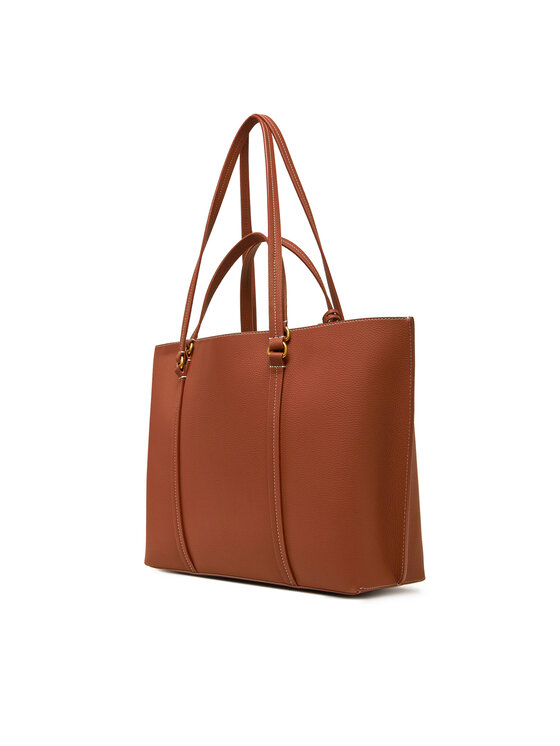 PINKO PINKO Τσάντα Carrie Shopper Big PE 25 PLTT 102832 A1LF Καφέ