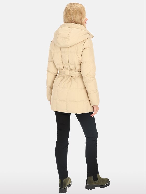 Perso Perso Dámská bunda BLH241004FX Béžová Regular Fit