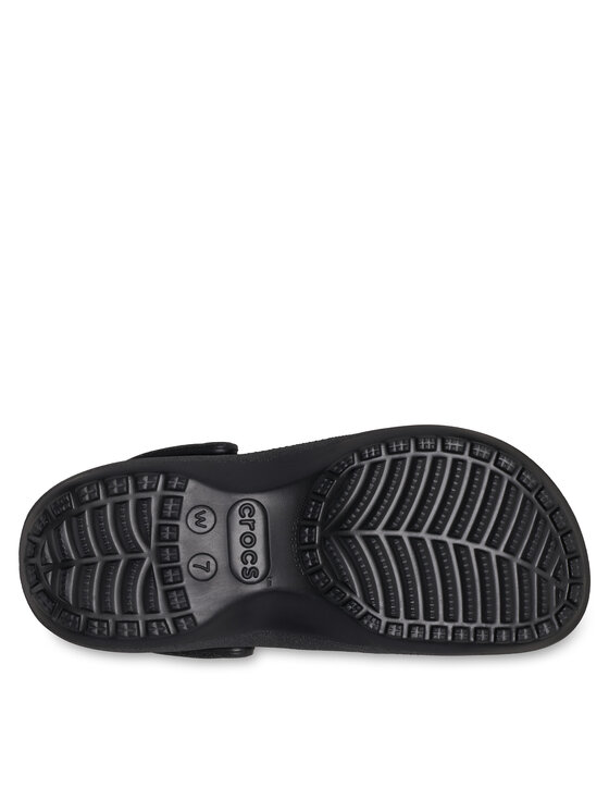 Crocs Crocs Pantoletten Classic Platform Glitter Clog W 207241 Schwarz