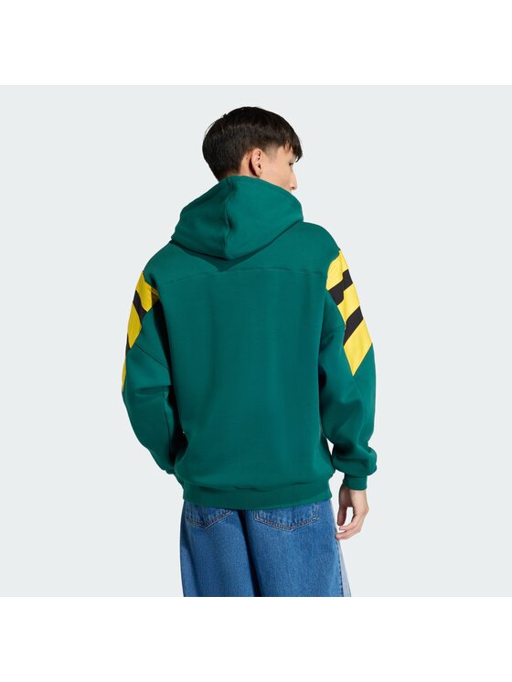 adidas adidas Bluza Originals SANTIAGO HD Zielony Loose Fit