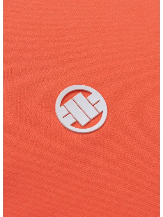 PITBULL PITBULL Bluza SMALL LOGO NUGGET Pomarańczowy Regular Fit