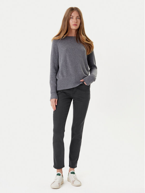 Marella Marella Blugi Ovada 2523136035 Gri Slim Fit