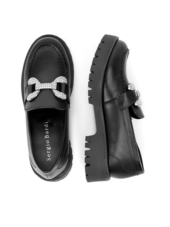 Sergio Bardi Sergio Bardi Loafers ARC-E1091-04SB Negru