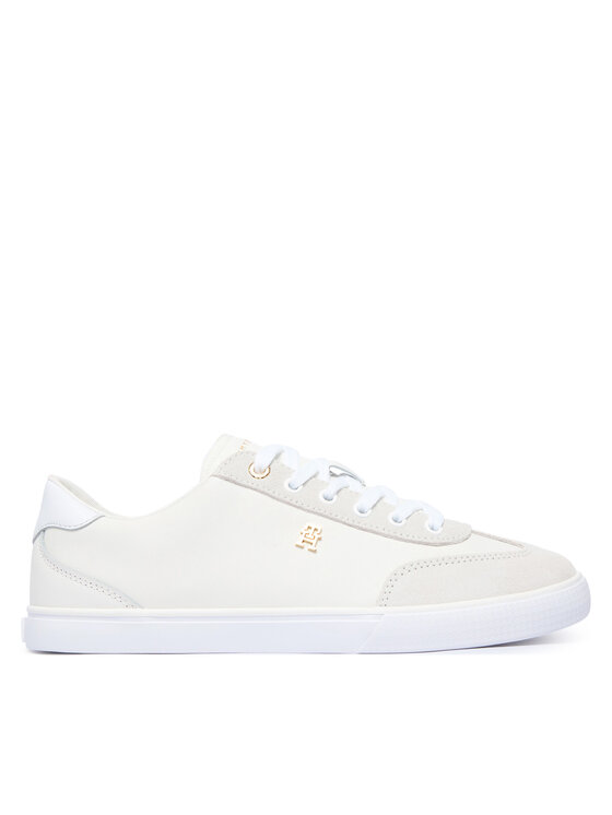 Tommy Hilfiger Tommy Hilfiger Sneakers Th Chic Low Vulc FW0FW09391 Crema