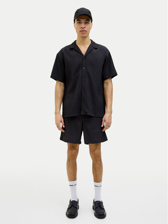 Jack & Jones Jack & Jones Koszula Massimo 12269640 Czarny Relaxed Fit