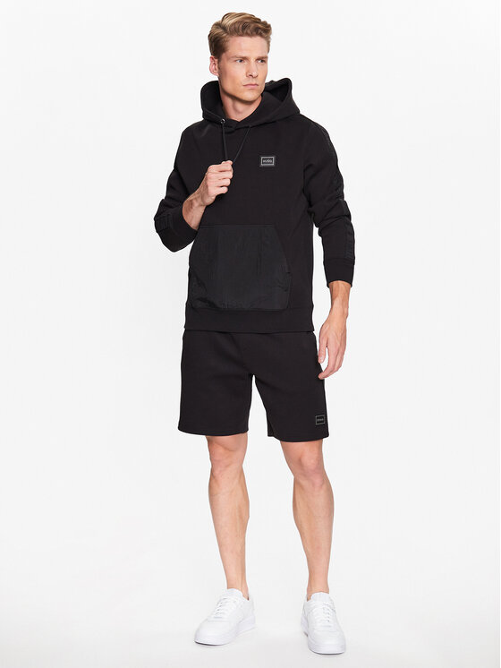 HUGO Hugo Pantaloncini sportivi 50490819 Nero Regular Fit