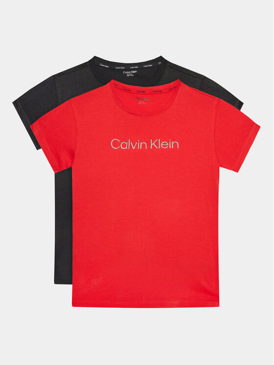 Calvin Klein Underwear Set dveh majic G80G800657 Pisana Regular Fit