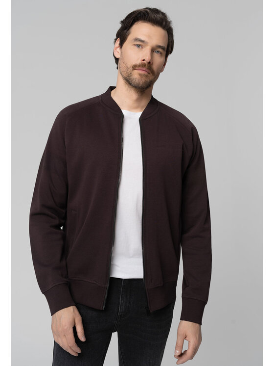 Volcano Volcano Bluza B-PINE Fioletowy Regular Fit