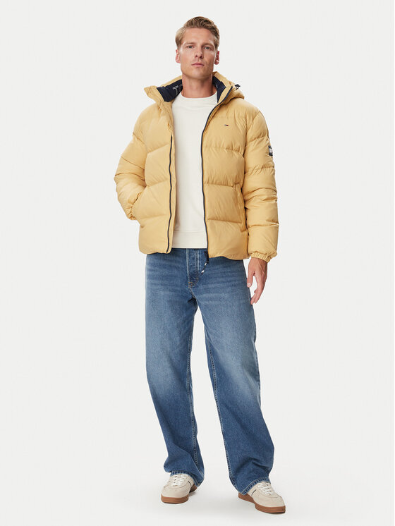 Tommy Jeans Tommy Jeans Μπουφάν πουπουλένιο Essential  DM0DM19786 Μπεζ Regular Fit