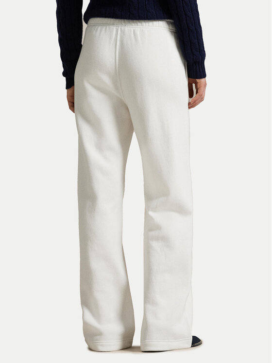 Polo Ralph Lauren Polo Ralph Lauren Sportinės kelnės 211977959003 Balta Wide Leg
