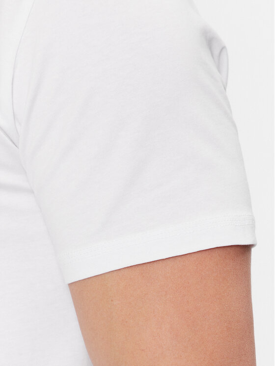 Guess Guess T-shirt Joe U4RM01 K6YW0 Bijela Regular Fit