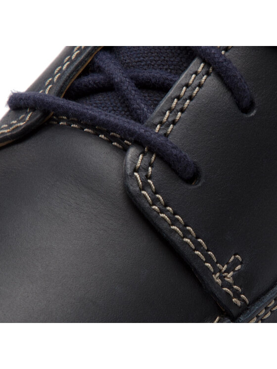 Clarks Clarks Scarpe basse Un Lisbon Lace 261416077 Blu scuro