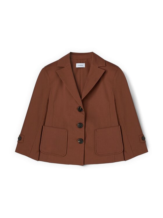 Motivi Motivi Giacca di transizione Q067Q001086N022 Marrone Regular Fit