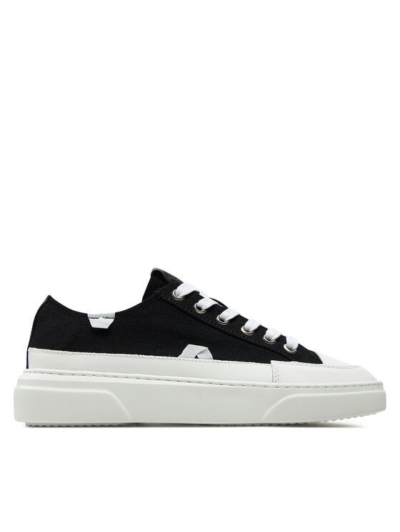 Inuikii Snīkeri Canvas Lex Low 50102-991 Melns