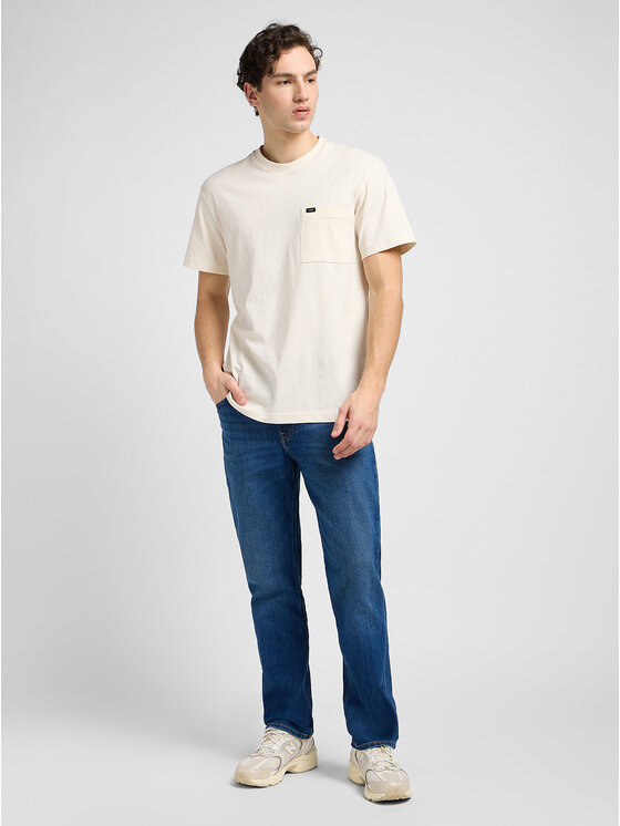 Lee Lee Jeansy WEST Niebieski Regular Fit