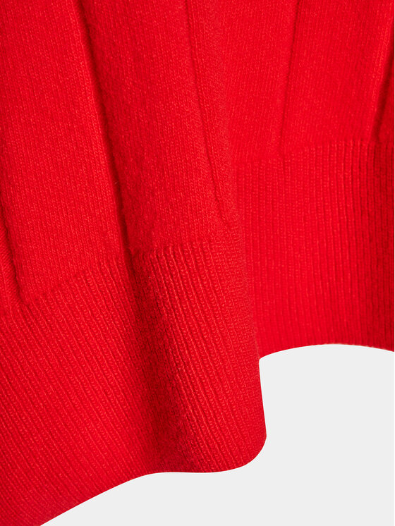 Sisley Sisley Dolcevita 1044M201A Rosso Boxy Fit