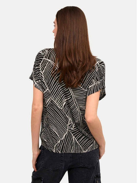Kaffe Kaffe Bluse Amber 10508257 Schwarz Relaxed Fit